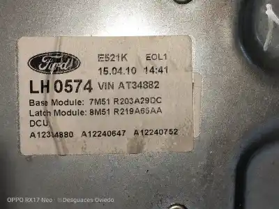 Second-hand car spare part driver left window regulator for ford kuga (cbv) trend oem iam references   