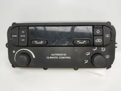 Peça sobressalente para automóvel em segunda mão Comando De Sofagem (chauffage / Ar Condicionado)  por CHRYSLER VOYAGER (RG) 2.5 CRD CAT Referências OEM IAM P05127379AA 12239589 TKA092400366