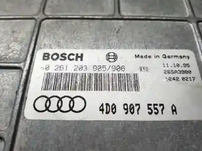 Автозапчасти б/у блок управления двигателем за audi a8 (d2) 3.7 v8 32v ссылки oem iam 0261203905 4d0907557a 0261203906