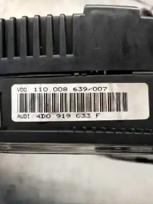 Автозапчасти б/у приборная доска за audi a8 (d2) 3.7 v8 32v ссылки oem iam 110008639 4d0919033f 110008007