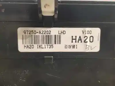 Peça sobressalente para automóvel em segunda mão comando de sofagem (chauffage / ar condicionado)  por kia cee´d concept referências oem iam 97250a2202  ha20