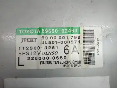 Second-hand car spare part electronic module for toyota auris sol oem iam references 8965002460 1129003261 2250000650 6a 6900001798 jl501000571