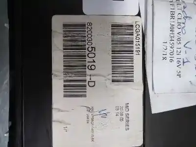 Peça sobressalente para automóvel em segunda mão quadrante por renault clio iii business referências oem iam 8200305019d  lcga015191