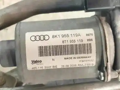 Second-hand car spare part front windshield wiper motor for audi a4 berlina (b8) básico oem iam references 8k1955119a 405116sw 8t1955119