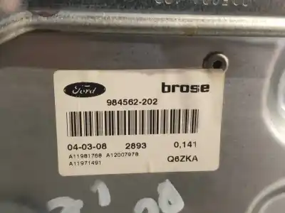 Peça sobressalente para automóvel em segunda mão elevador de vidros dianteira esquerda por ford focus lim. (cb4) titanium referências oem iam 984562202  