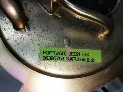 Pièce détachée automobile d'occasion pompe à carburant pour daewoo nubira berlina 1.6 cat références oem iam 96385759  