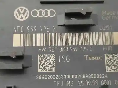 Second-hand car spare part electronic module for audi a4 berlina (b8) básico oem iam references 8k0959795c  