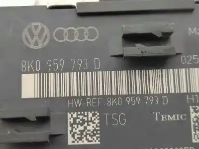 Second-hand car spare part electronic module for audi a4 berlina (b8) básico oem iam references 8k0959793d  