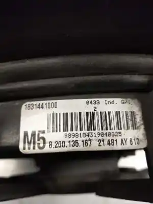 Second-hand car spare part radiator cooling fan for renault modus 1.5 dci diesel oem iam references 1831441000  8200135167