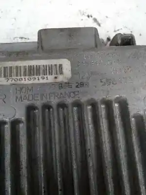 Pezzo di ricambio per auto di seconda mano centralina motore per renault kangoo (f/kc0) 1.2 riferimenti oem iam 7700109191 216436289 hom7700868293
