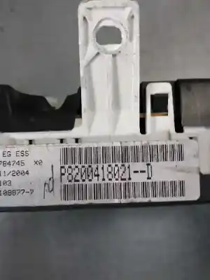 Peça sobressalente para automóvel em segunda mão quadrante por renault modus i 1.4 dynamique [1.4 ltr. - 72 kw 16v] referências oem iam p8200418021d  