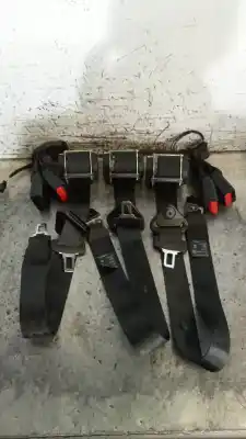 Peça sobressalente para automóvel em segunda mão conjunto de cintos de segurança traseiros por renault zoe limited 72 cv / 53 kw referências oem iam 