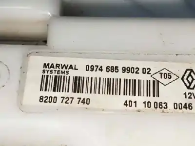 Peça sobressalente para automóvel em segunda mão bomba de combustivel por renault clio iii exception referências oem iam 8200727740  0974685990202