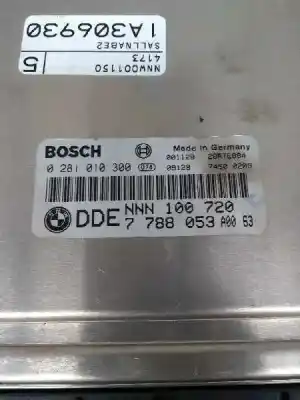 Pezzo di ricambio per auto di seconda mano centralina motore per land rover freelander (ln) 2.0 td4 cat riferimenti oem iam 0281010300 nnn100720 dde7788053