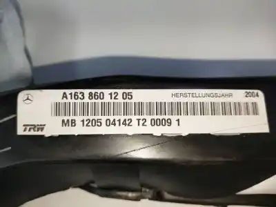 Автозапчасти б/у передняя правая подушка безопасности за mercedes-benz clase m (w163) 2.7 cdi 20v cat ссылки oem iam a1638601205  