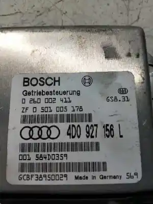 Автозапчасти б/у блок управления автоматической коробкой передач за audi a8 (d2) 3.7 v8 32v ссылки oem iam 0260002411 0501005178 4d0927156l