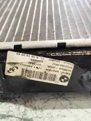 Peça sobressalente para automóvel em segunda mão radiador de água por bmw x3 (e83) 2.0d referências oem iam 3403551  