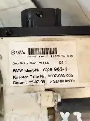 Second-hand car spare part driver left window regulator for bmw x3 (e83) 2.0d oem iam references 69259631  