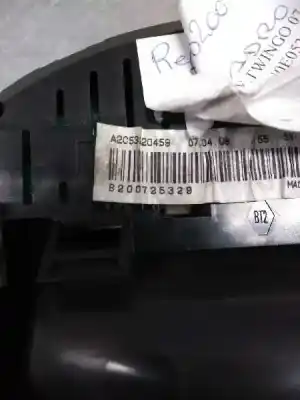 Peça sobressalente para automóvel em segunda mão quadrante por renault twingo 1.5 dci diesel referências oem iam 8200725329  