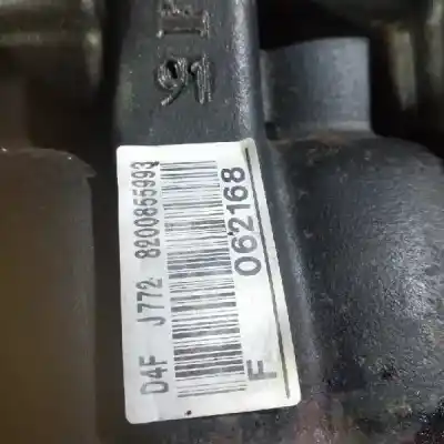 Second-hand car spare part complete engine for renault twingo authentique oem iam references d4fj772 8200855993 f062168