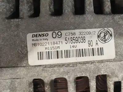 Second-hand car spare part alternator for ford ka (ccu) titanium+ oem iam references ms1022118471  51859038