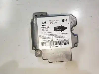 Second-hand car spare part airbag kit for opel astra g coupé (t98) 2.2 16v (f07) oem iam references   