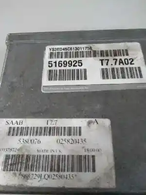 Автозапчасти б/у блок управления двигателем за saab 9-5 berlina 2.0 cat ссылки oem iam 5169925 5380076 t77a02