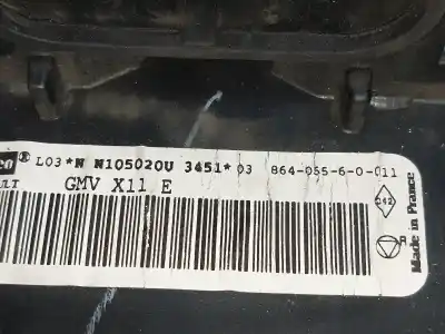 Peça sobressalente para automóvel em segunda mão motor de sofagem por nissan note (e11e) 1.4 cat referências oem iam n105020v  