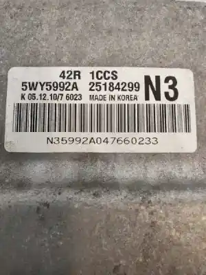 Second-hand car spare part ecu engine control for chevrolet aveo ls oem iam references 5wy5992a 42r 1ccs n3 251844299