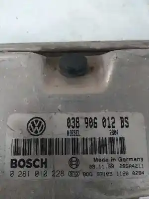 Peça sobressalente para automóvel em segunda mão centralina de motor uce por seat leon (1m1) 1.9 tdi referências oem iam 0281010228  038906012bs