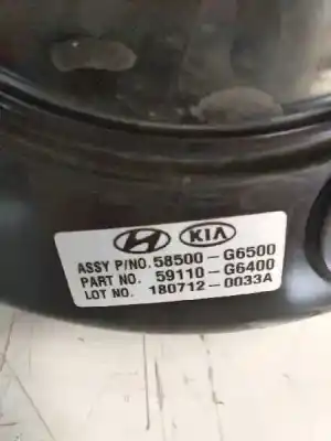 Second-hand car spare part brake servo for kia picanto (ja) gt line oem iam references 58500g6500 107120033a 59110g6400