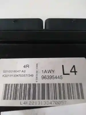 Peça sobressalente para automóvel em segunda mão centralina de motor uce por daewoo lacetti 1.4 cat referências oem iam s010016047a2 4r 1awy l4 96395445
