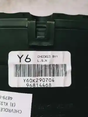 Peça sobressalente para automóvel em segunda mão quadrante por chevrolet aveo ls referências oem iam 96814468 y60k290704 