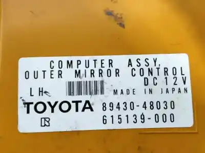 Second-hand car spare part electronic module for lexus rx 400h oem iam references 8943048030  615139000