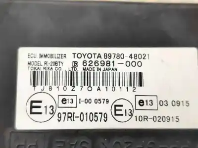 Автозапчастина б/у електронний модуль для lexus rx 400h посилання на oem iam 8978048021  626981000