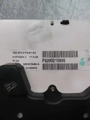 Second-hand car spare part dashboard for renault scenic rx4 (ja0) 1.9 dci salomon oem iam references p8200215695  ns0875680a