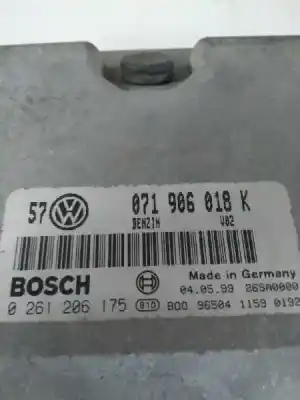 Second-hand car spare part ecu engine control for seat toledo ii (1m2) 2.3 v5 oem iam references 0261206175  071906018k