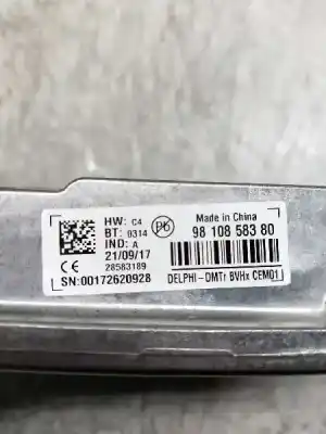 Second-hand car spare part start/stop control unit for citroen c4 lim. feel oem iam references 28583189  9810858380