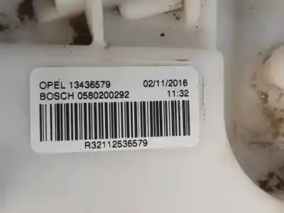 Piesă de schimb auto la mâna a doua pompa de combustibil pentru opel corsa e color edition ecoflex referințe oem iam 0580200292  13436579
