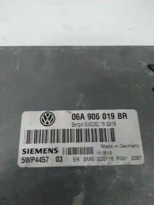 Second-hand car spare part ecu engine control for seat leon (1m1) 1.6 oem iam references 06a906019br simos21b 3319 5wp445703