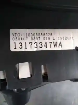 Peça sobressalente para automóvel em segunda mão quadrante por opel combo familiar referências oem iam 110008988026  13173347wa