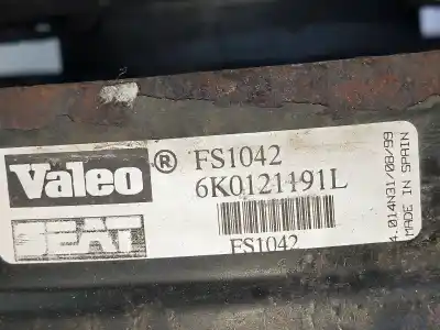 İkinci el araba yedek parçası elektro fan için seat ibiza (6k1) 1.6 oem iam referansları 6k0121191l  