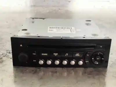 Peça sobressalente para automóvel em segunda mão sistema de áudio / rádio cd por citroen c3 tonic referências oem iam 98053736xt