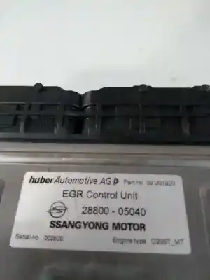 Автозапчастина б/у ебу контролер двигуна для ssangyong rexton * посилання на oem iam 2880005040  d29stmt