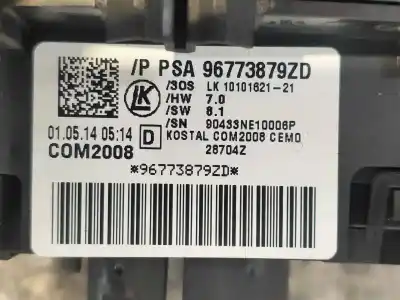 Second-hand car spare part headlights switch for citroen c3 tonic oem iam references 96773879zd  com2008