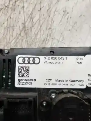Автозапчастина б/у контроль опалення / кондиціонації для audi a4 avant (8k5) (2008) 2.0 16v tdi посилання на oem iam a2c53297846  8t2820043t