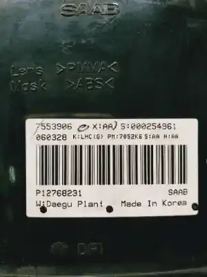 Second-hand car spare part dashboard for saab 9-3 (ys3f e79 d79 d75) 1.9 tid oem iam references 7553906 000254961 p12768231