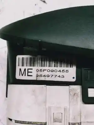 Peça sobressalente para automóvel em segunda mão quadrante por chevrolet matiz s referências oem iam 96497743  05f090455