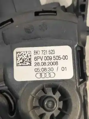 Second-hand car spare part accelerator pedal for audi a4 avant (8k5) (2008) 2.0 16v tdi oem iam references 8k1721523  6pv00950500