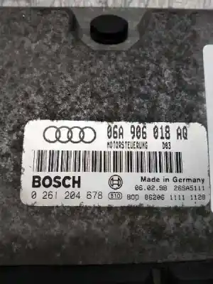 Автозапчасти б/у блок управления двигателем за audi a3 (8l) 1.8 20v turbo ссылки oem iam 0261204678  06a906018aq